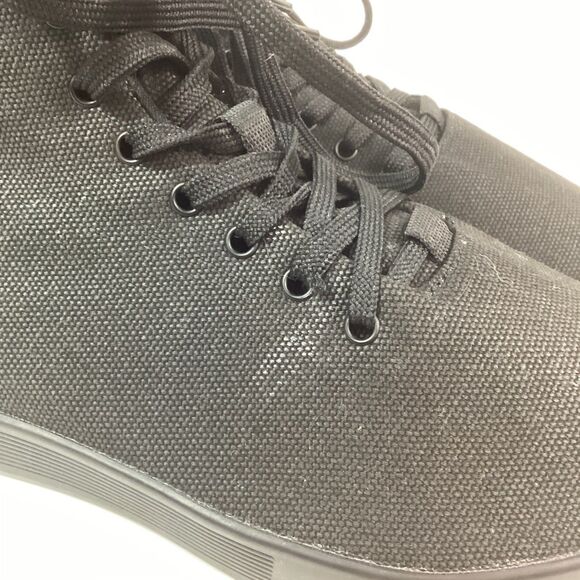 No Bull Superfabric Chukka Men's Sz 8/Women's Sz 9.5 Black Mid Shoes Gum Sole - Picture 5 of 11